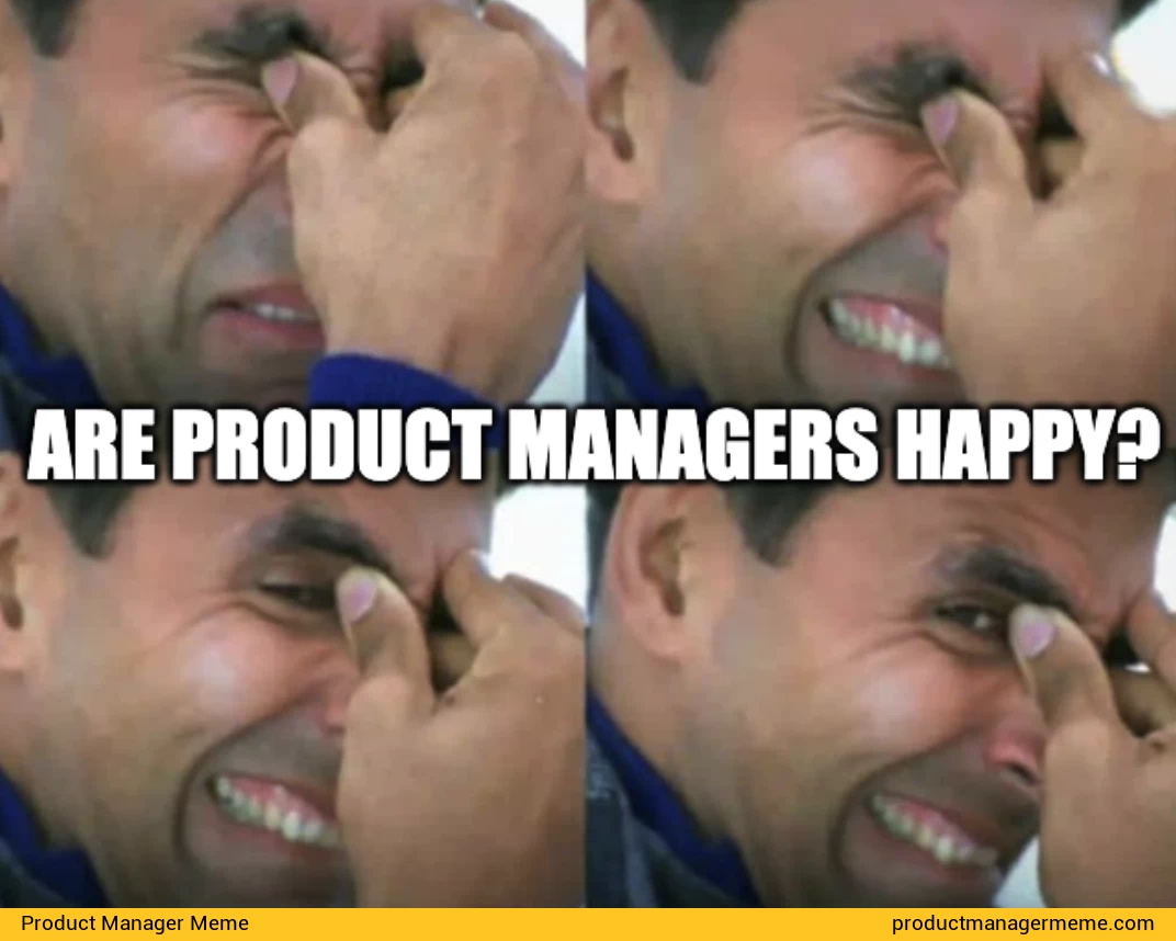 Are Product Managers Happy? - Product Manager Memes