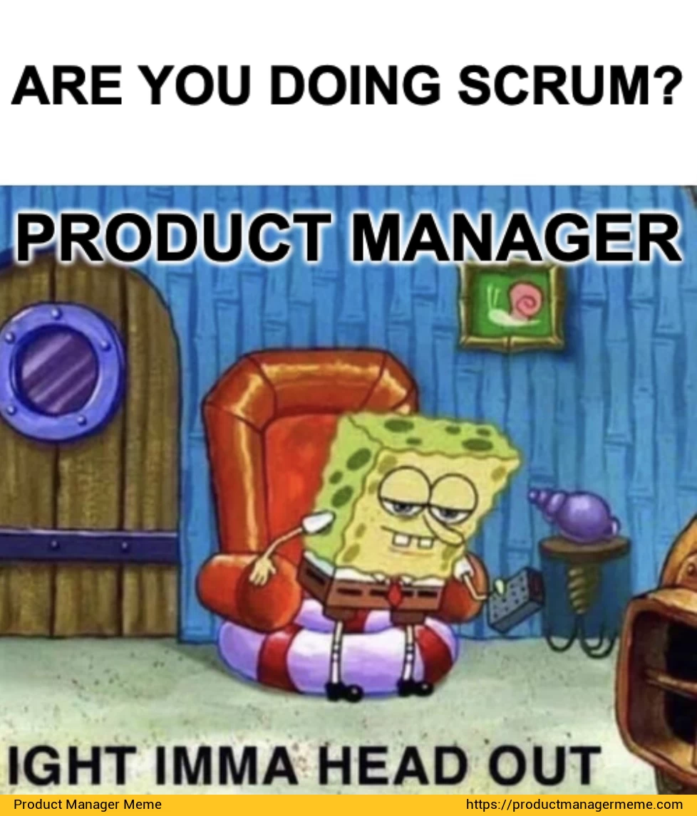 Are you doing Scrum? - Product Manager Memes
