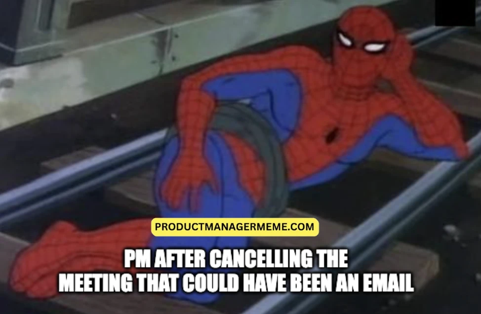 Product Manager After Cancelling the Meeting That Could Have Been an Email - Product Manager Memes