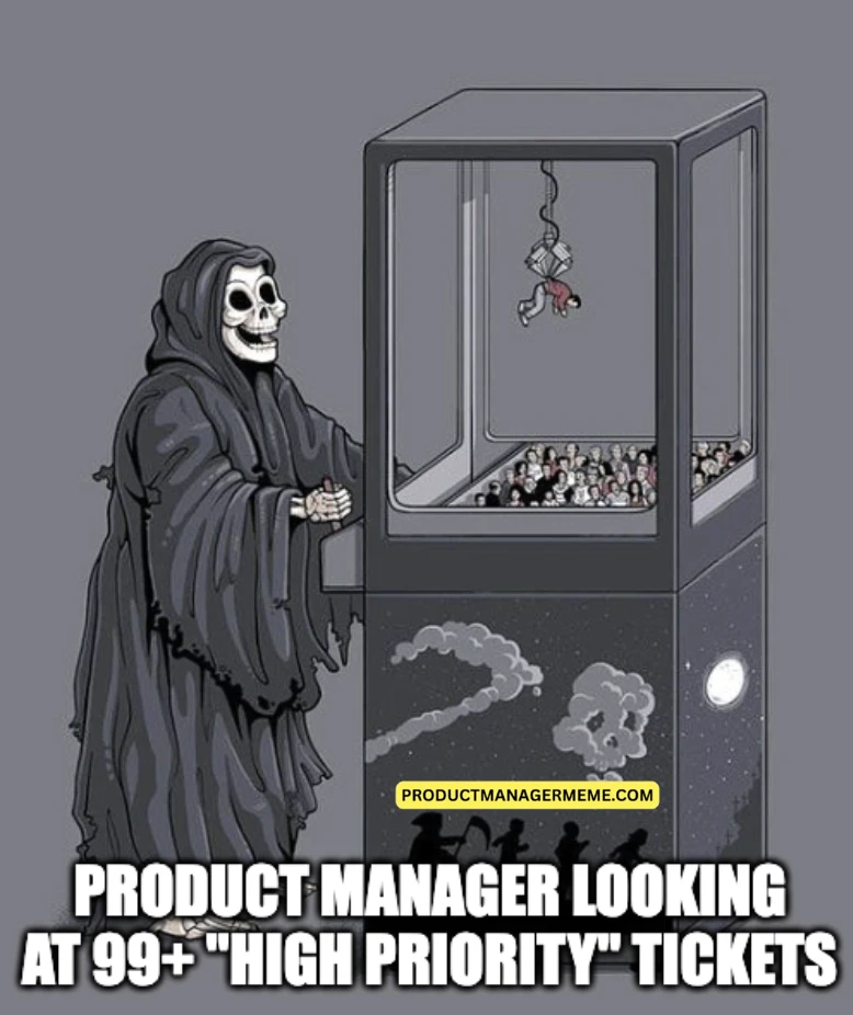 Product Manager Looking at High Priority Tickets - 