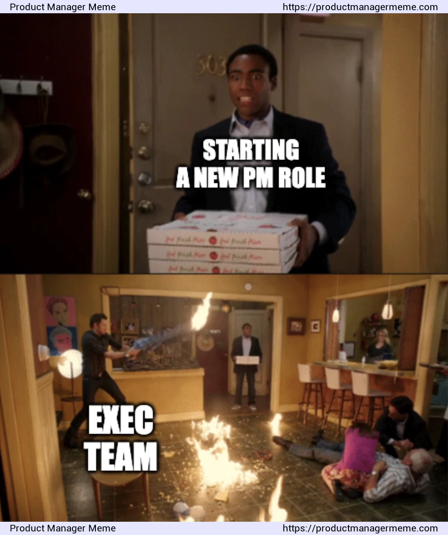 Starting a new Product Manager role - Product Manager Memes